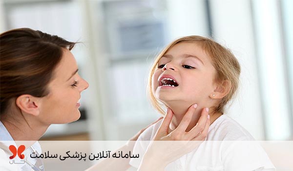 معاینه تیروئید کودک