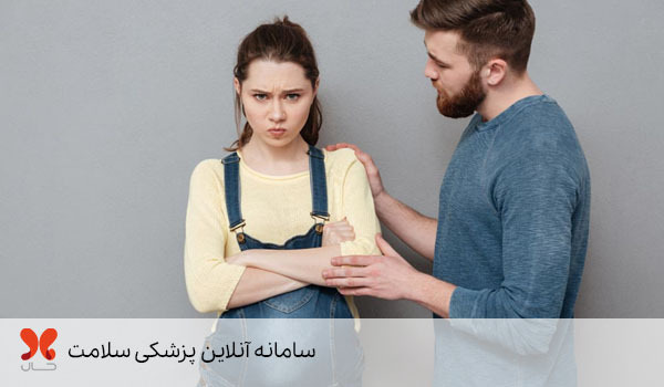 تاثیر دعوای زن و شوهر بر جنین