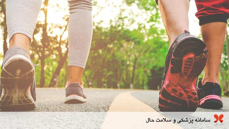 بهترین زمان پیاده روی برای لاغری شکم + برنامه پیاده‌روی